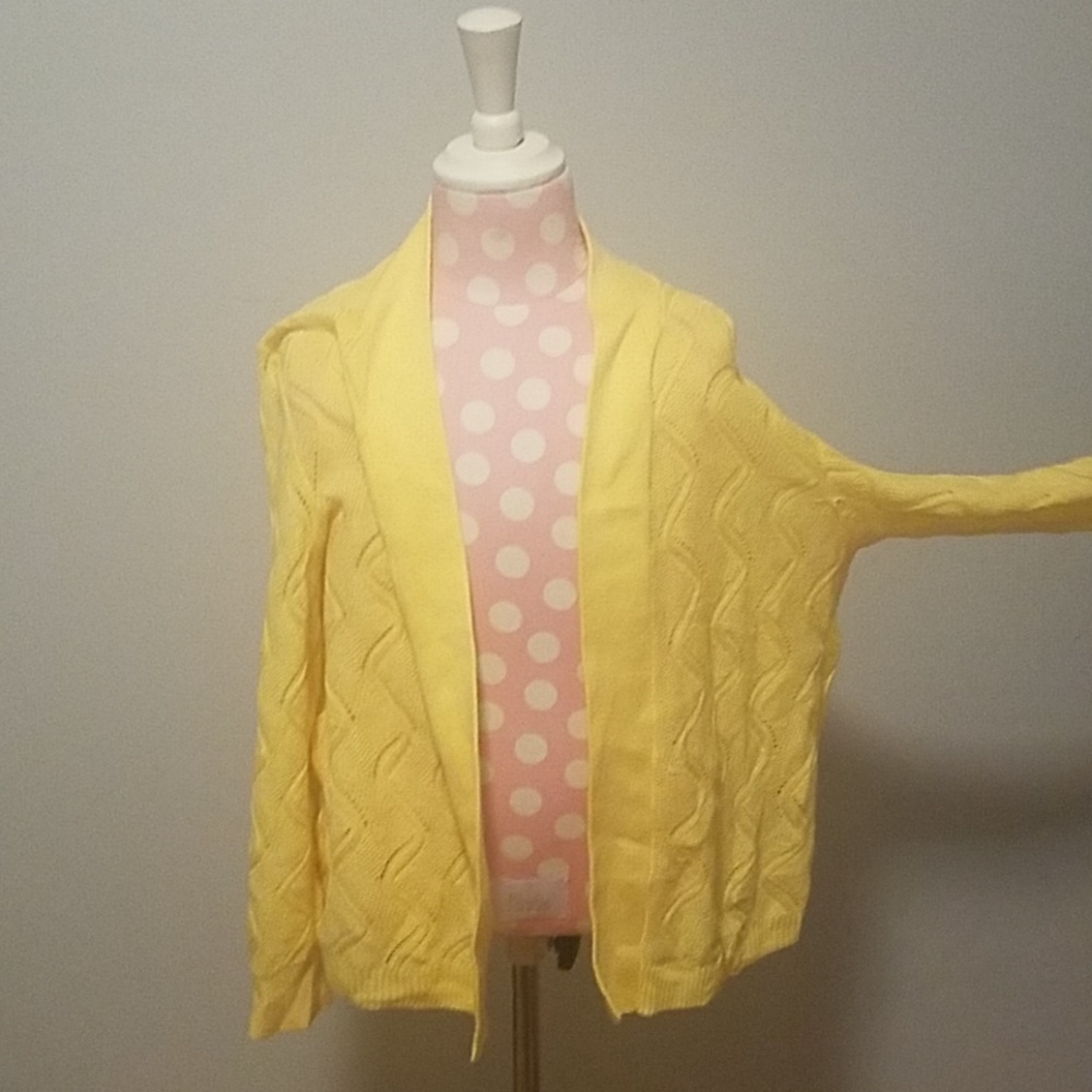 Yellow Cardigan